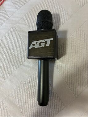 AGT Branded Handheld Microphone in Black